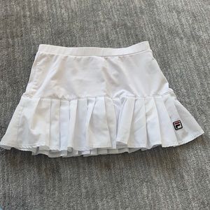 White FILA athletic skirt!!